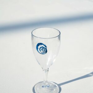 Cin cin-Transparant Seashell Wine Glass